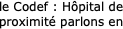 le Codef : Hôpital de