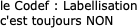 le Codef : aux acteurs