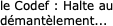 le Codef : Manipuler l'opinion